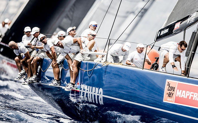 AZZURRA IS SECOND IN THE COPA DEL REY BUT CONSOLIDATES TO HER LEAD - News - Yacht Club Costa Smeralda