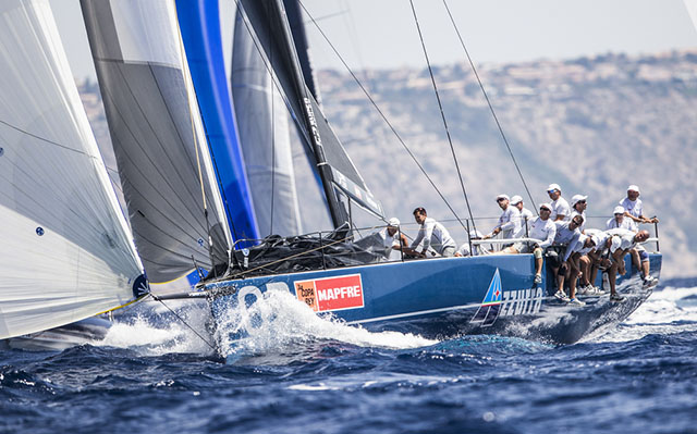 AZZURRA MAINTAINS LEAD AT THE COPA DEL REY - News - Yacht Club Costa Smeralda