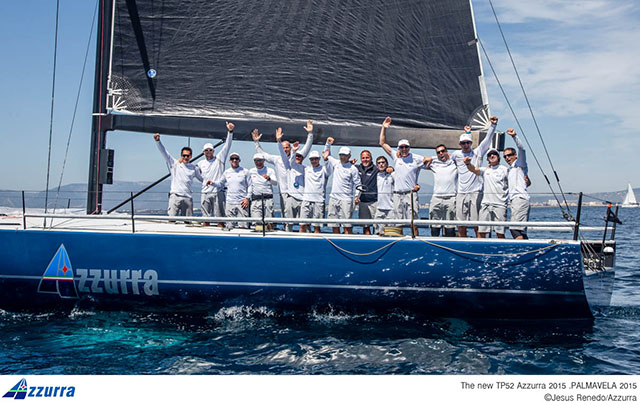 AZZURRA 2015, A WINNING DEBUT AT PALMAVELA - News - Yacht Club Costa Smeralda