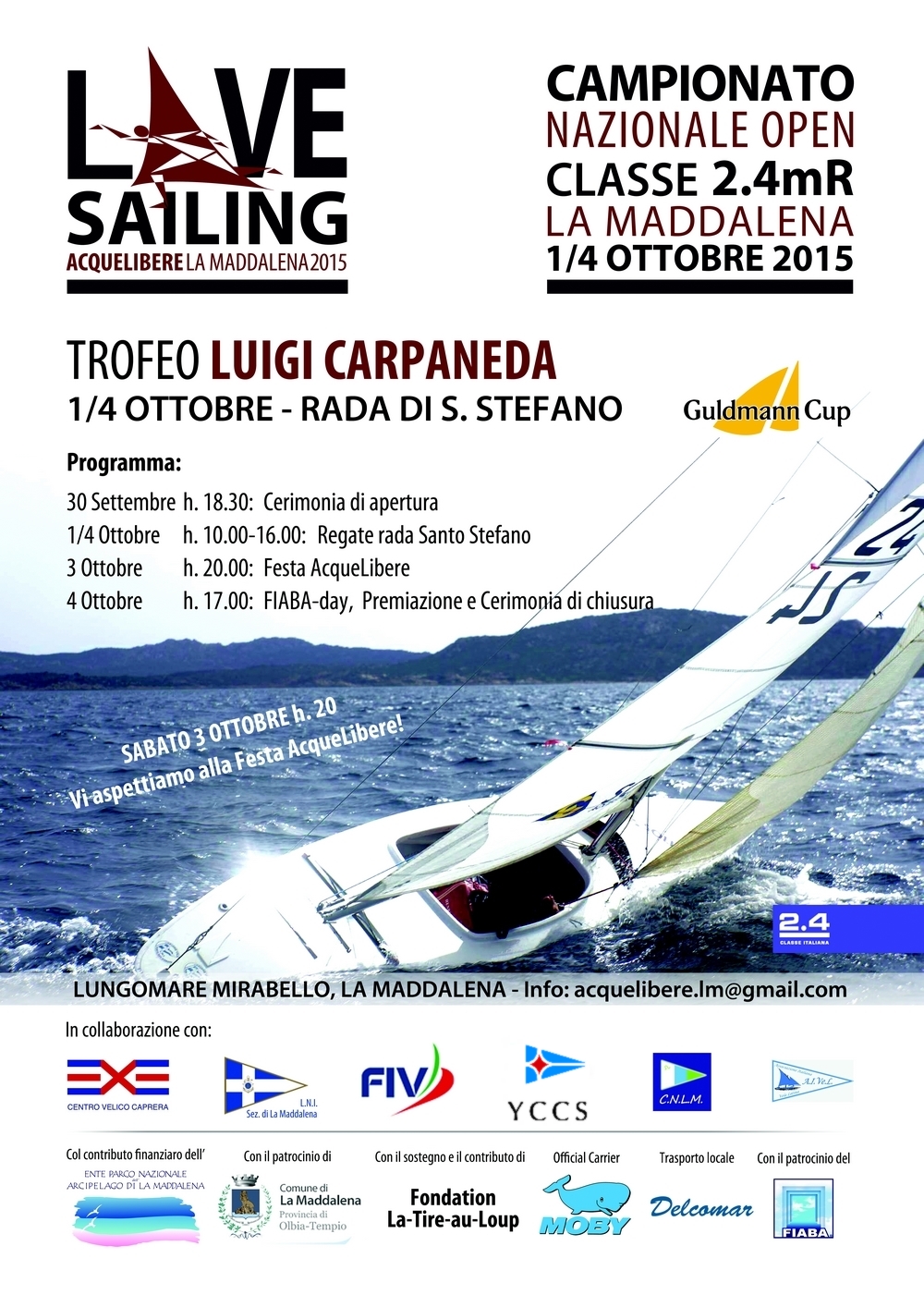 CAMPIONATO NAZIONALE OPEN CLASSE 2.4MR - News - Yacht Club Costa Smeralda