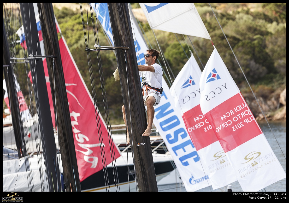 Light air for RC44s in Porto Cervo - News - Yacht Club Costa Smeralda