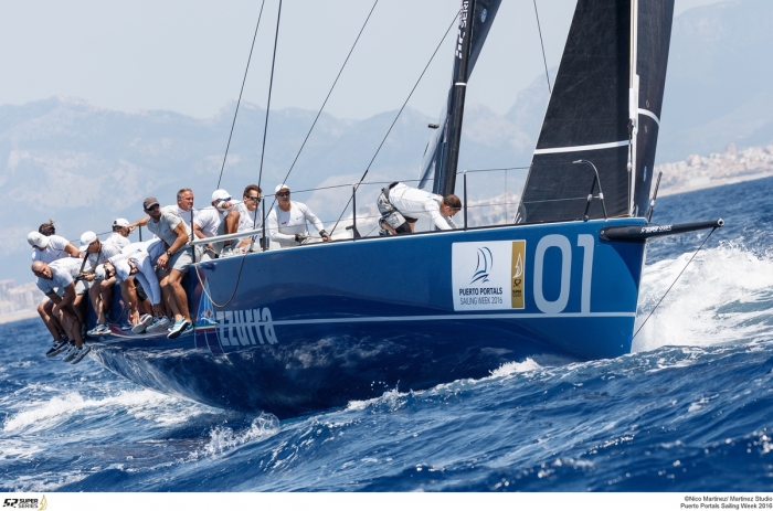 52 SUPER SERIES, AZZURRA BEGINS RACING IN MALLORCA IN FIFTH PLACE  - News - Yacht Club Costa Smeralda