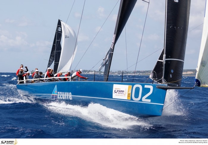 AZZURRA PRONTA PER IL GRAN FINALE DELLA 52 SUPER SERIES A MINORCA - News - Yacht Club Costa Smeralda