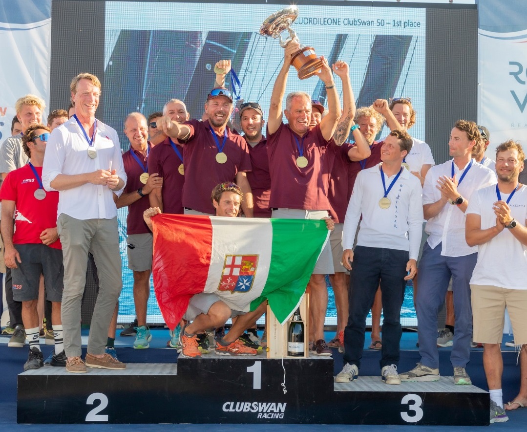 Cuordileone is ClubSwan 50 World Champion  - News - Yacht Club Costa Smeralda