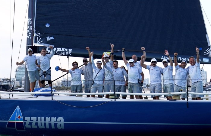 AZZURRA WINS THE MIAMI ROYAL CUP, SECOND EVENT IN THE 52 SUPER SERIES - NEWS - Yacht Club Costa Smeralda