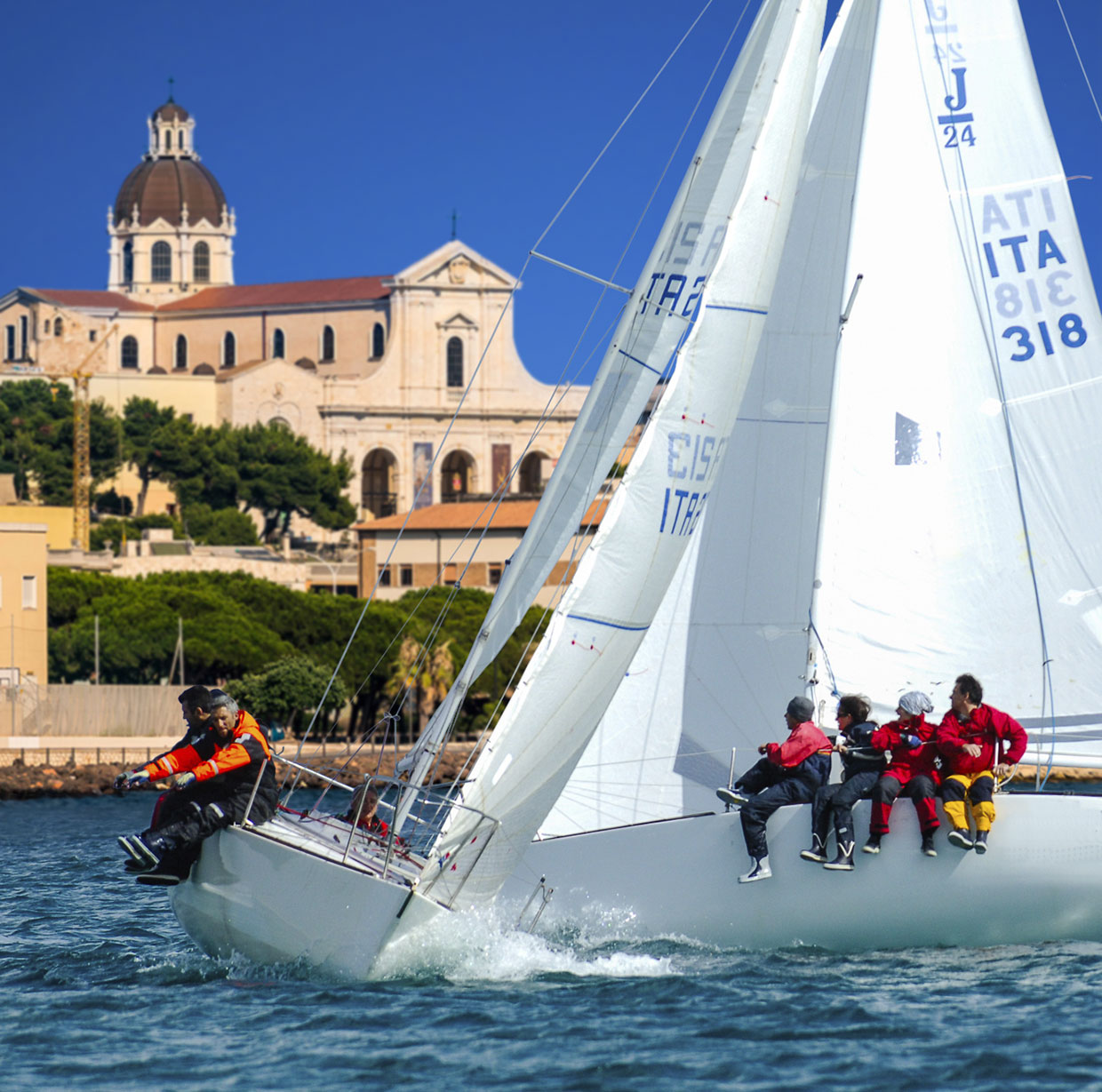 YCCS team at the Invitational Rotary Team Racing Regatta 2022 - News - Yacht Club Costa Smeralda