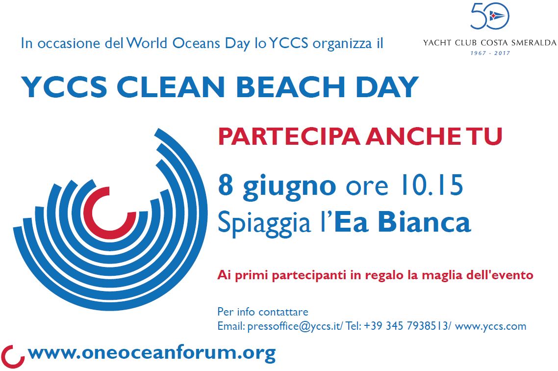 CLEAN BEACH DAY: Una giornata all'insegna della Tutela Ambientale - NEWS - Yacht Club Costa Smeralda