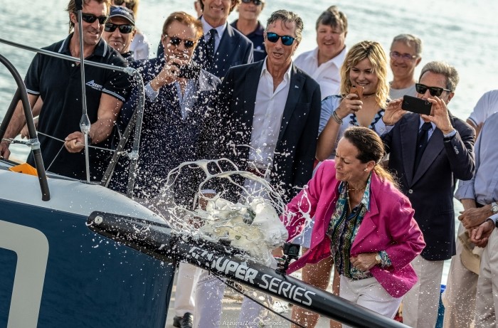 THE NEW TP52 VERSION OF AZZURRA IS BAPTISED ON THE EVE OF THE 52 SUPER SERIES - News - Yacht Club Costa Smeralda