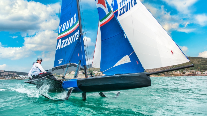 Young Azzurra all set for Youth Foiling Gold Cup - NEWS - Yacht Club Costa Smeralda