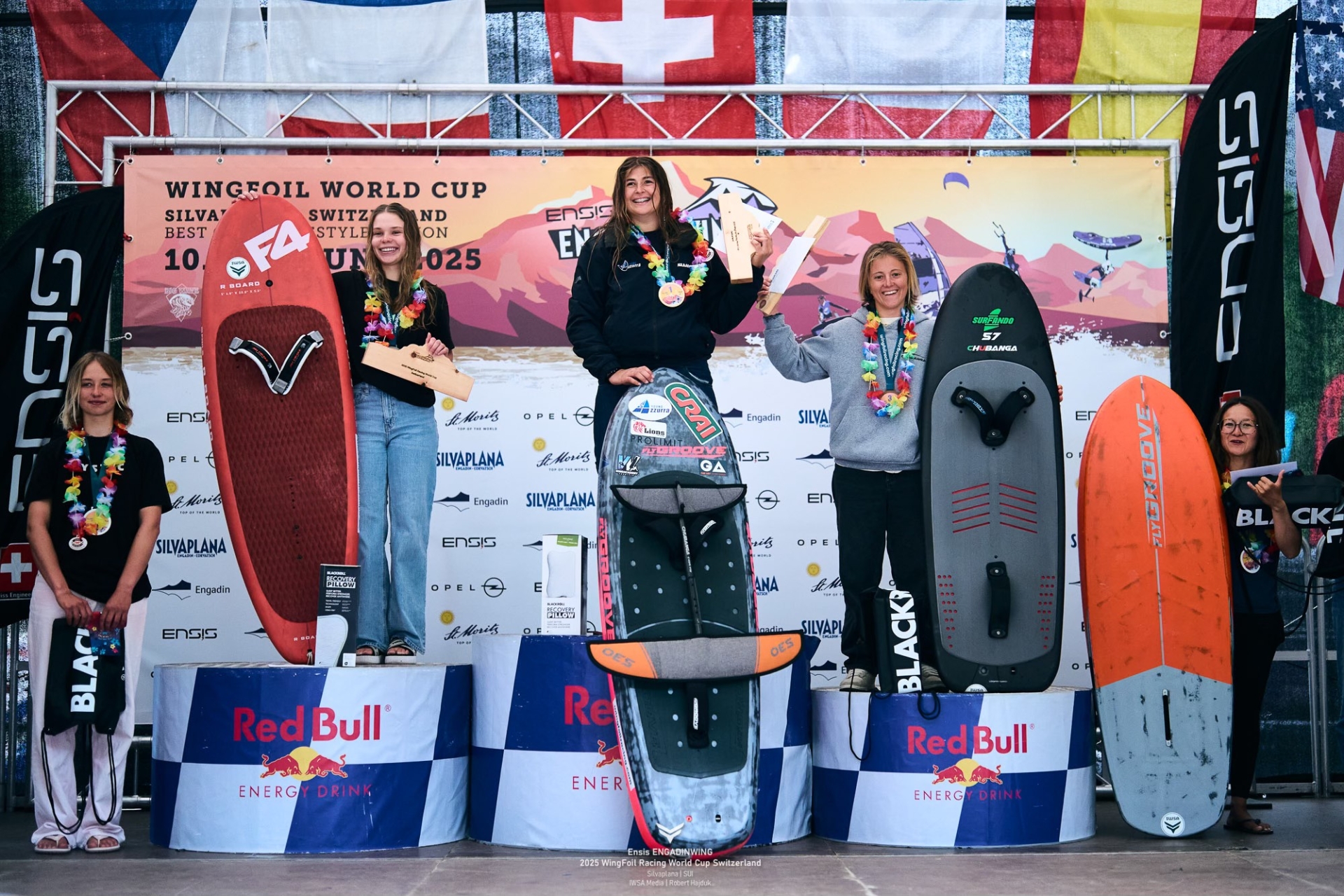Maddalena Spanu vince la seconda tappa di World Cup WingFoil Racing in Svizzera - News - Yacht Club Costa Smeralda