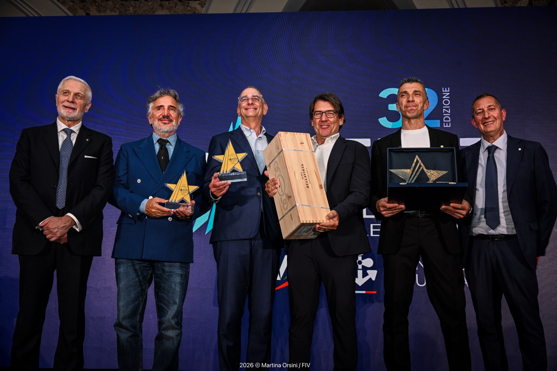 YCCS Member Lombardi Stronati receives FIV Owner-Helmsman of the year award - News - Yacht Club Costa Smeralda