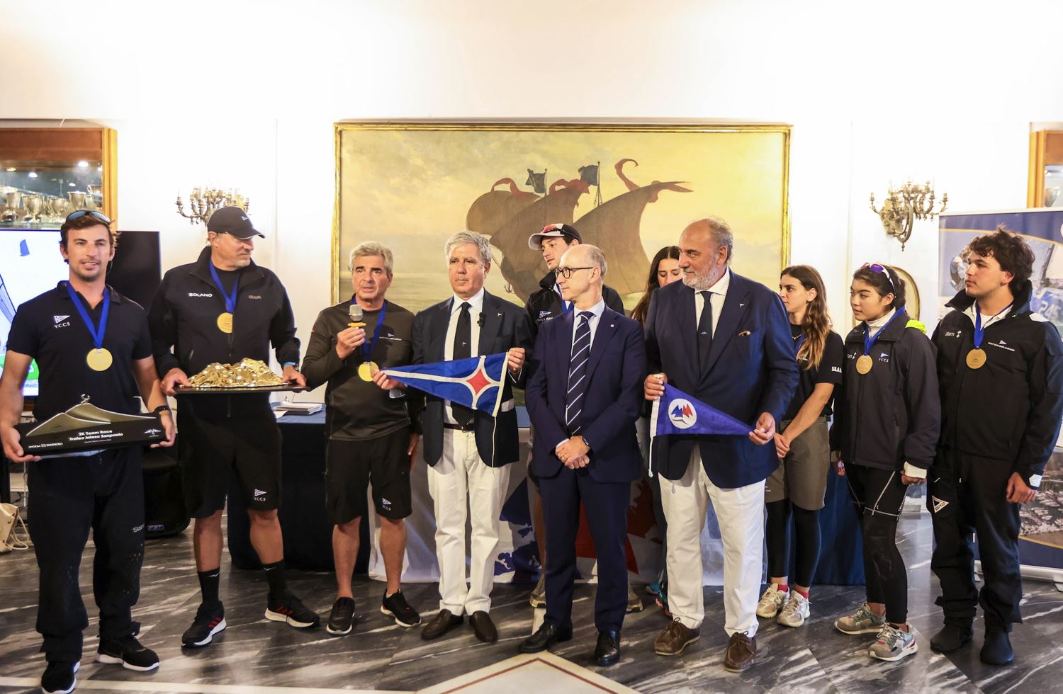 Il Team YCCS vince il 2K Team Race di Napoli - NEWS - Yacht Club Costa Smeralda
