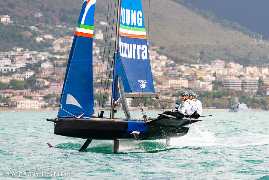 Youth Foiling Gold Cup: Tight rankings after first day of finals - NEWS - Yacht Club Costa Smeralda