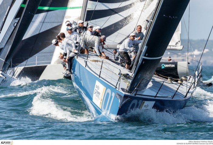 AZZURRA WINS THE CASCAIS CUP AND IS SECOND IN THE 52 SUPER SERIES - News - Yacht Club Costa Smeralda