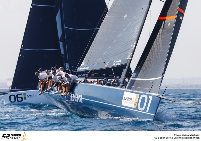 Azzurra gets a podium finish in the 2018 52 super series - NEWS - Yacht Club Costa Smeralda