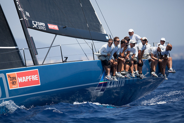 35th COPA DEL REY, AZZURRA MAINTAINS THE LEADERSHIP - NEWS - Yacht Club Costa Smeralda