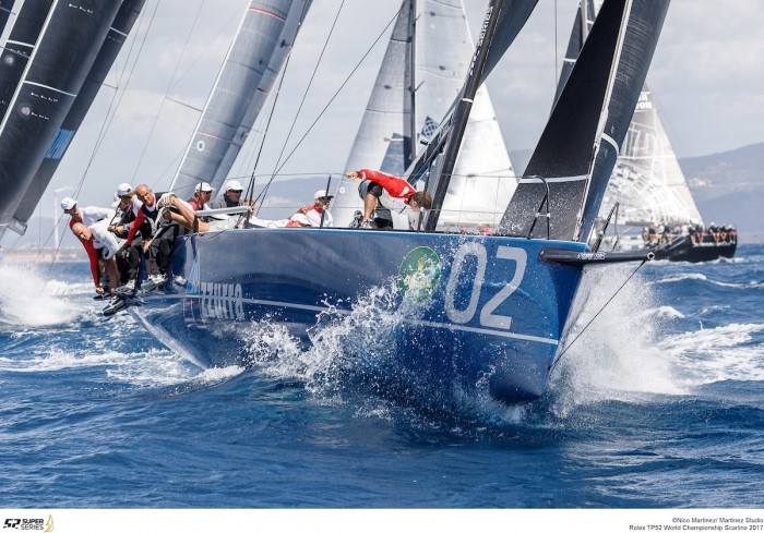 AZZURRA SUL PODIO DEL ROLEX TP52 WORLD CHAMPIONSHIP - NEWS - Yacht Club Costa Smeralda