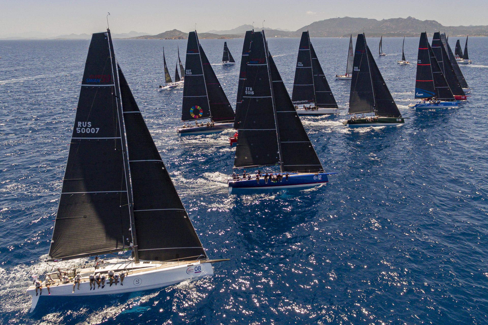 Swan Sardinia Challenge, buona la prima! - MAGAZINE - Yacht Club Costa Smeralda