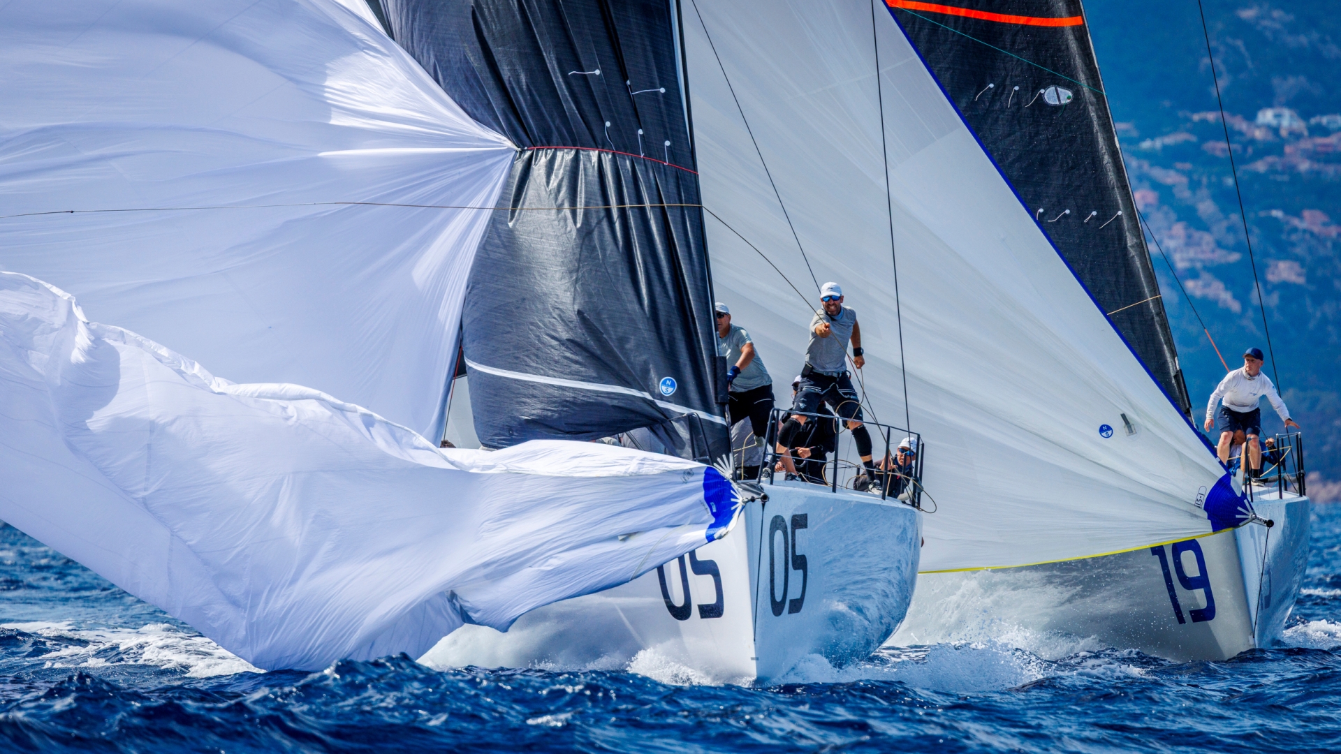 52 Super Series - Porto Cervo - Range Rover Sailing Week, Sled is the first leader - News - Yacht Club Costa Smeralda