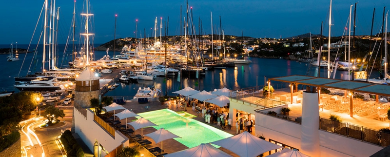 yacht club in sardinia