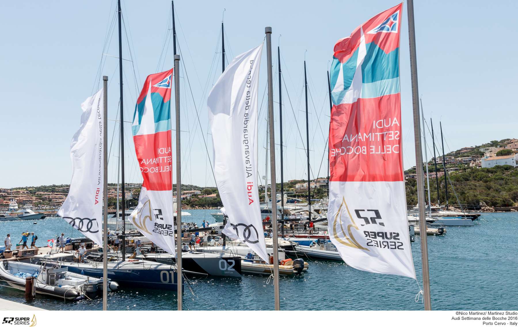 Pronti i TP52 per l'Audi Settimana delle Bocche - NEWS - Yacht Club Costa Smeralda