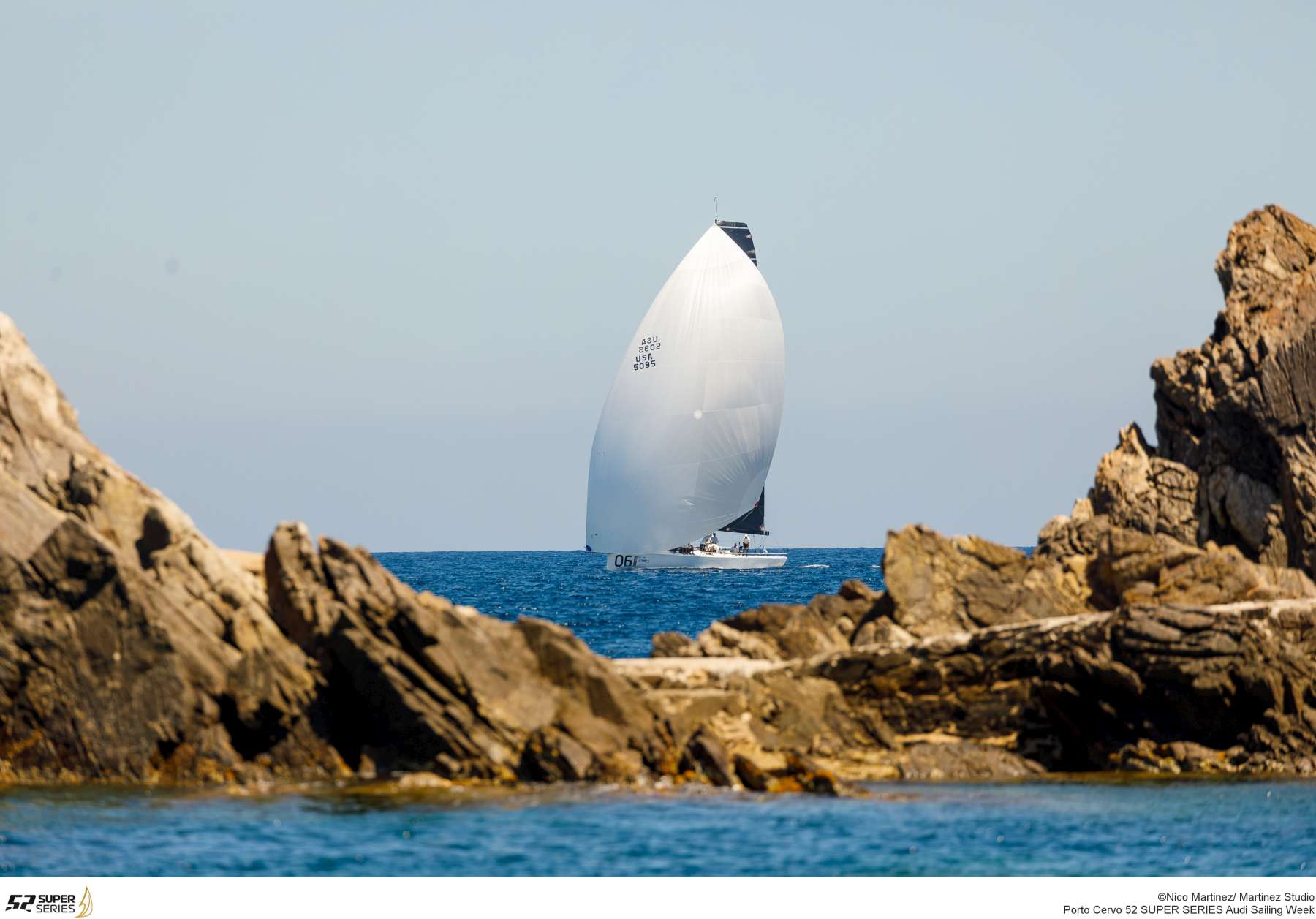 Sled takes the lead in the first day of racing at the Audi Sailing Week - 52 Super Series - News - Yacht Club Costa Smeralda