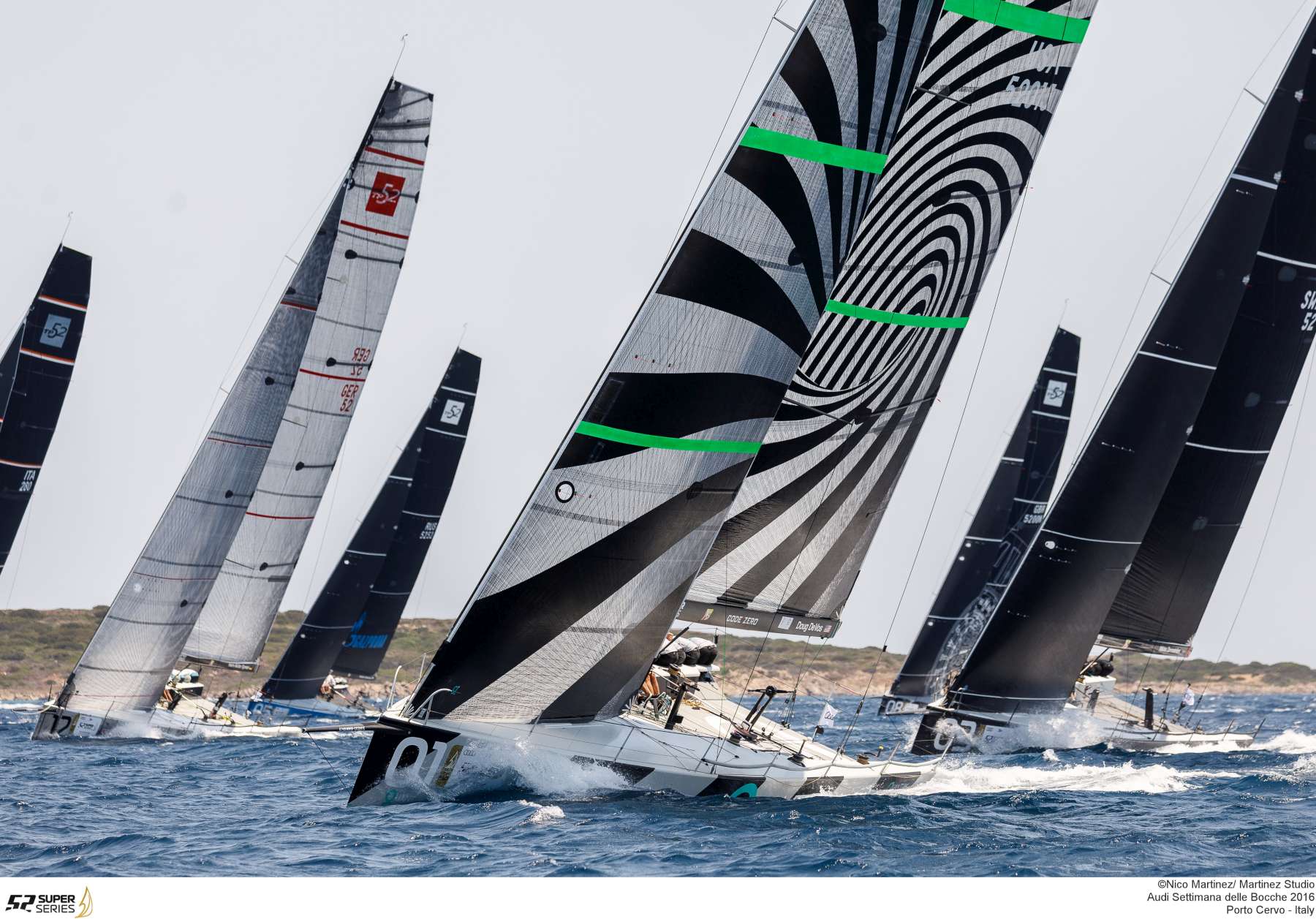 Quantum is nearer to victory at the Audi Sailing Week - 52 Super Series - News - Yacht Club Costa Smeralda