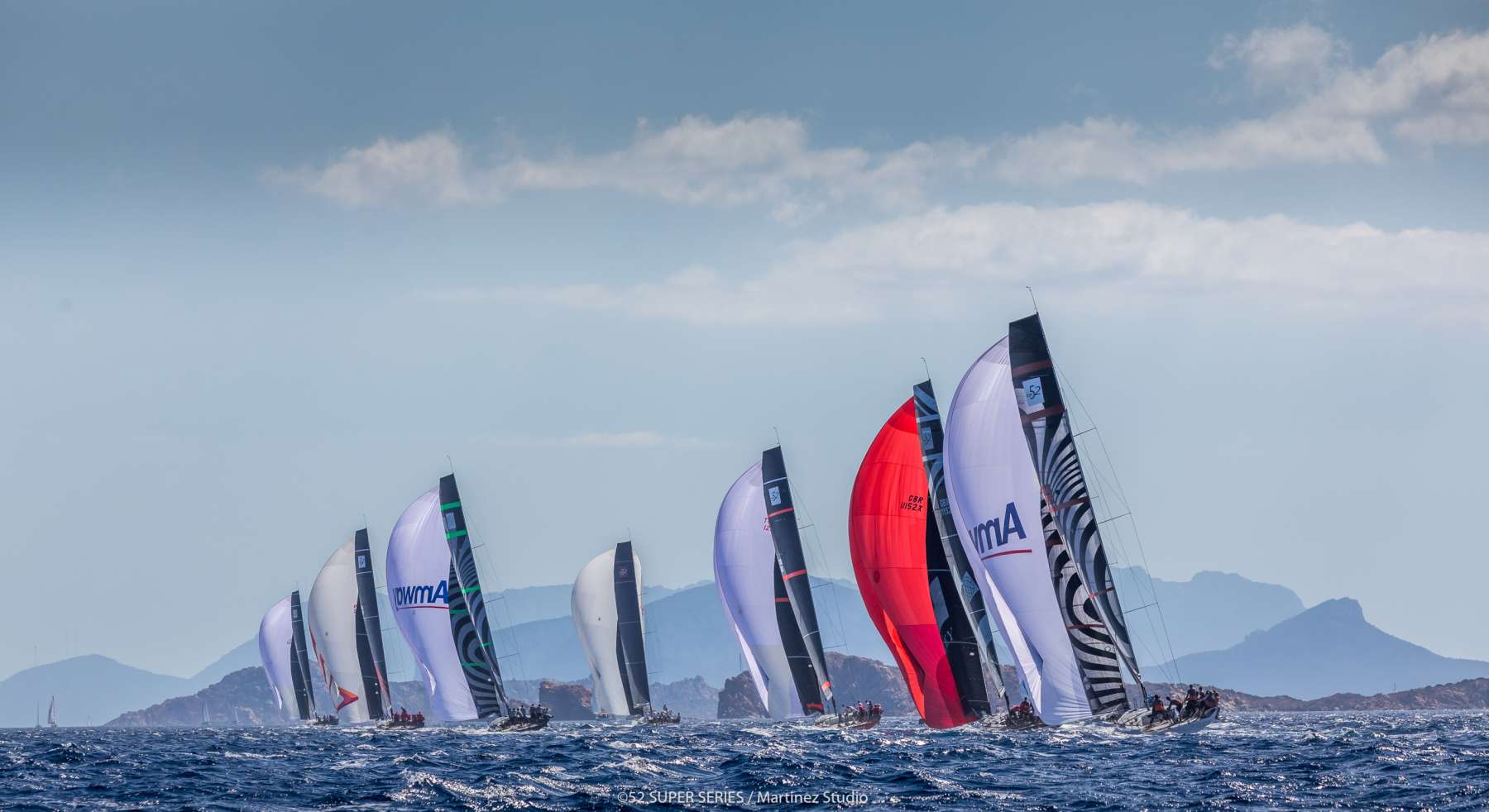  Spectacle on the water in penultimate day of Audi 52 Super Series Sailing Week - News - Yacht Club Costa Smeralda