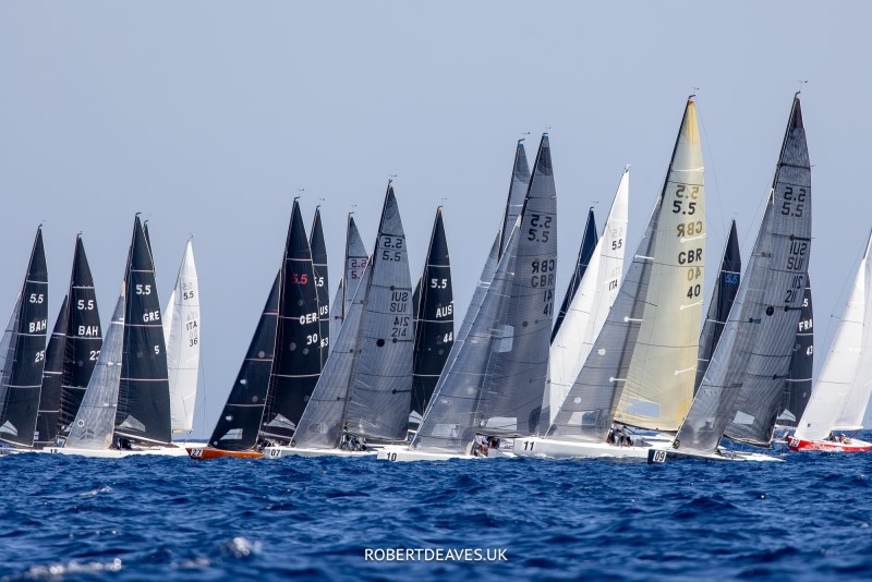 Aspire holds onto provisional overall lead at International 5.5 Metre Class World Championship - News - Yacht Club Costa Smeralda