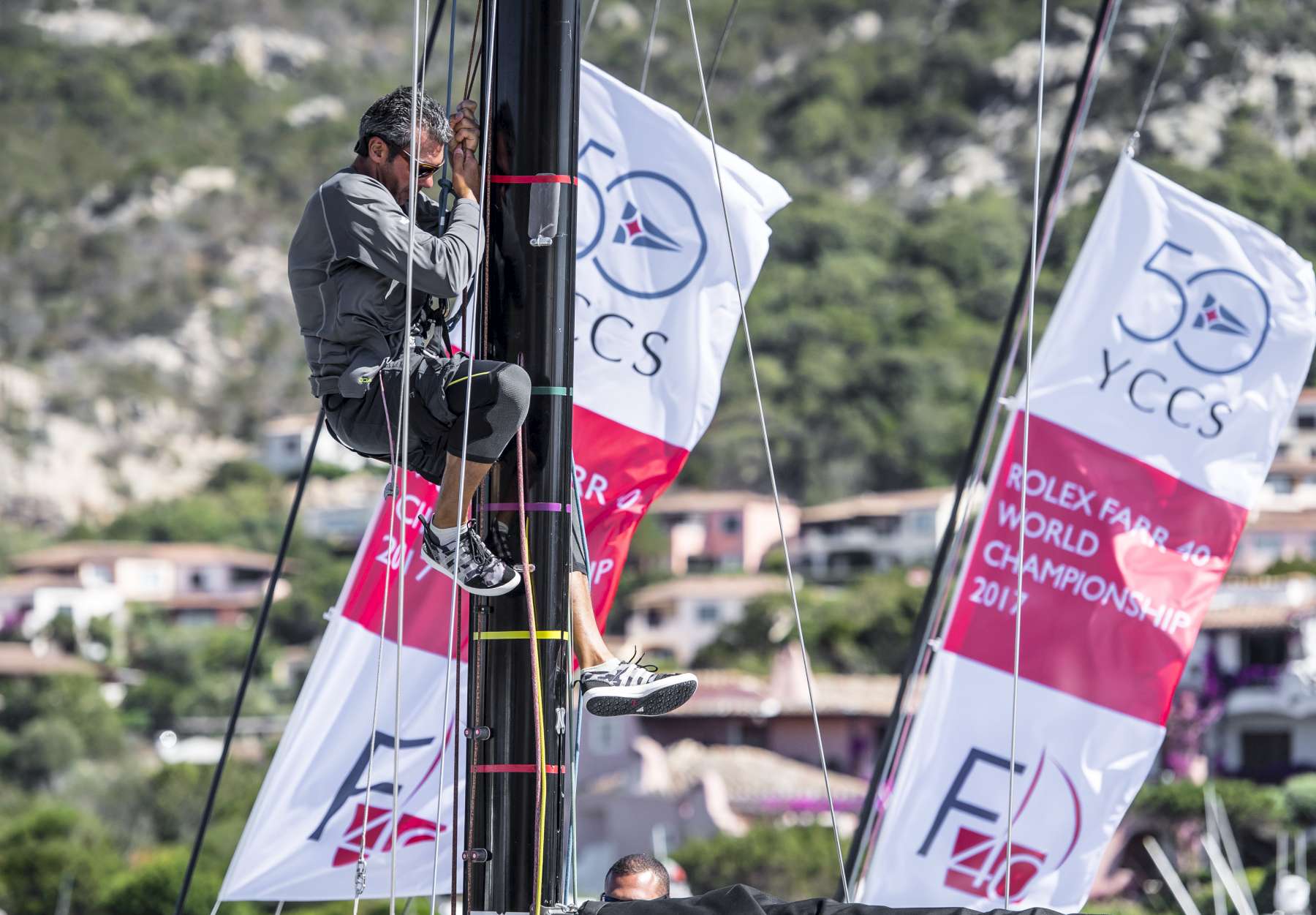 Rolex Farr 40 World Championship: Racing is called off due to strong winds - News - Yacht Club Costa Smeralda