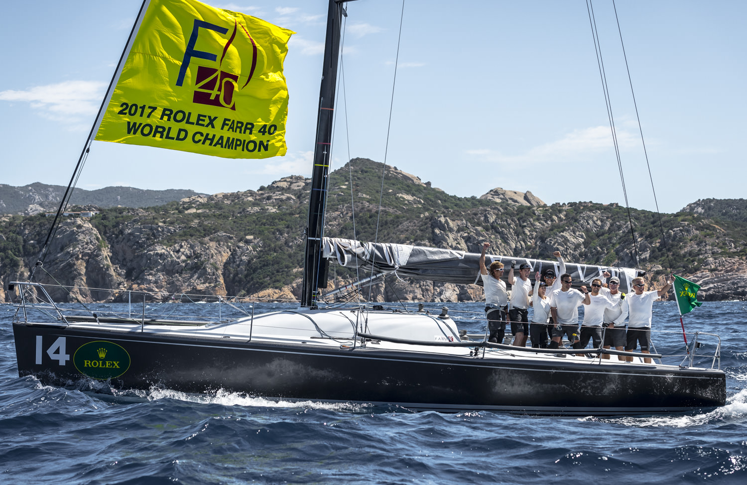 Plenty wins the 20th Rolex Farr 40 World Championship in Costa Smeralda - NEWS - Yacht Club Costa Smeralda