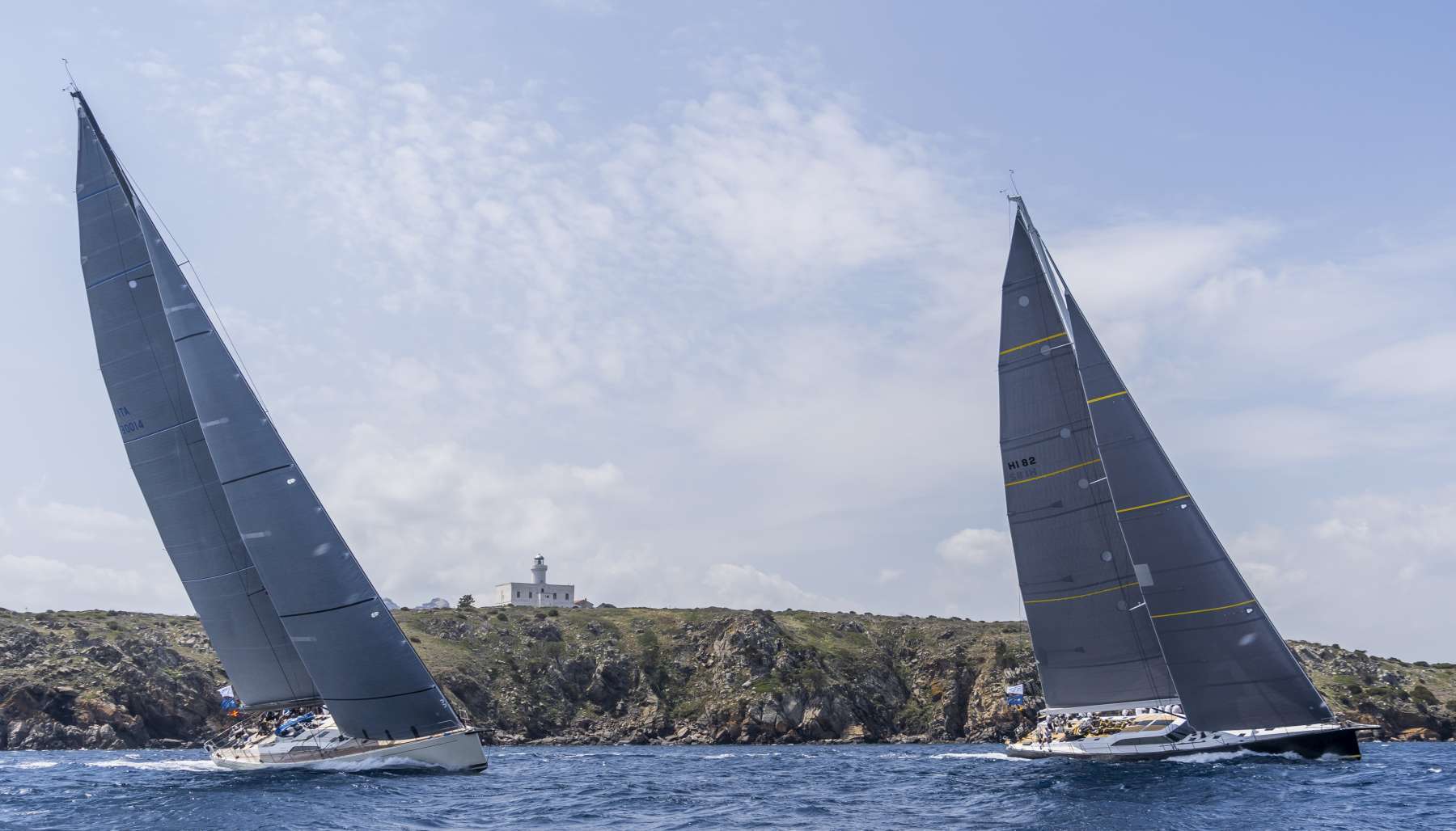 Loro Piana Superyacht Regatta - Il SW82 Grande Orazio in testa al Southern Wind Trophy  - NEWS - Yacht Club Costa Smeralda