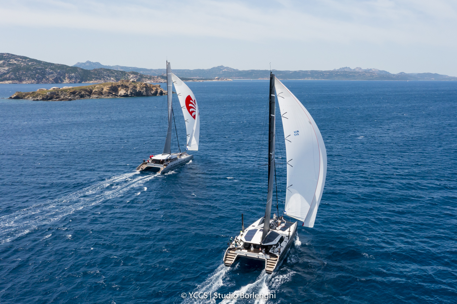 Loro Piana Superyacht Regatta, l'Arcipelago di La Maddalena offre un'altra grande giornata di vela - Comunicati Stampa - Yacht Club Costa Smeralda