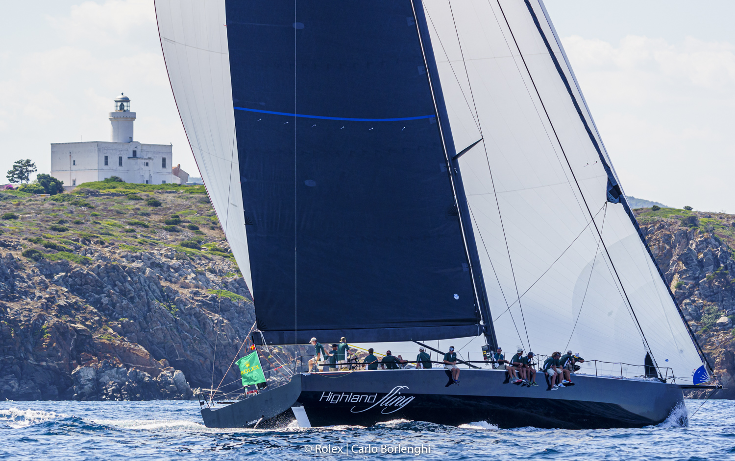 Provisional leaders hold firm on day two of Maxi Yacht Rolex Cup - Press Release - Yacht Club Costa Smeralda