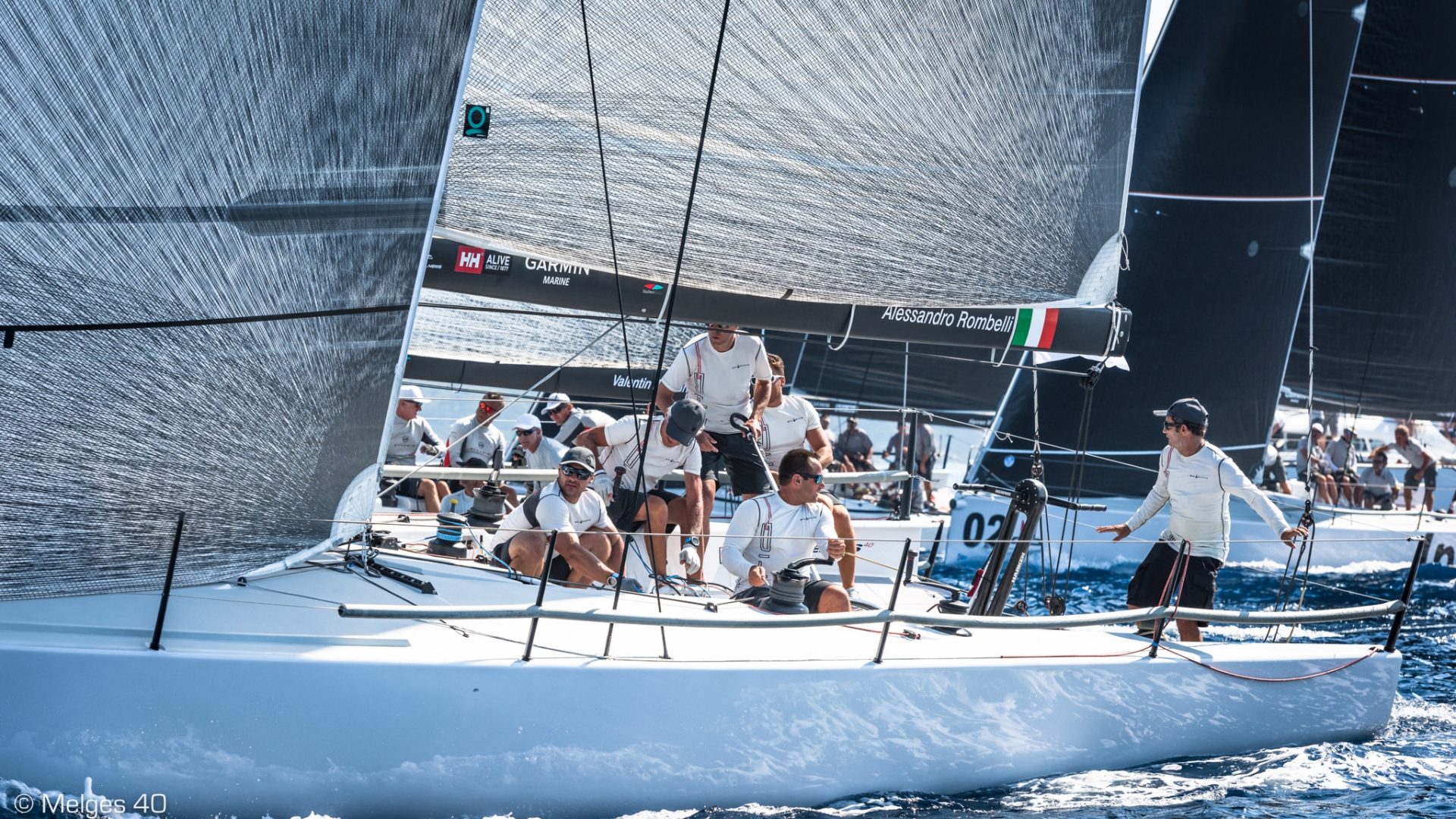 Stig di Alessandro Rombelli firma la prima giornata di regata del Melges 40 Grand Prix a Porto Cervo  - News - Yacht Club Costa Smeralda