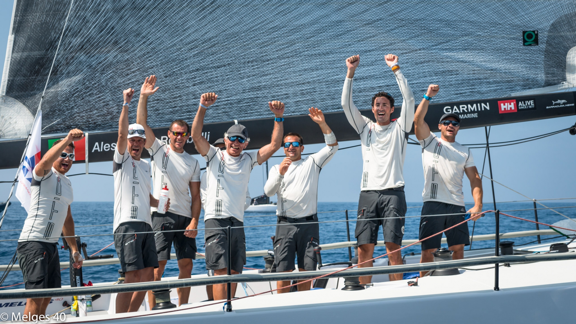 Rombelli Wins Absolute First Melges 40 Grand Prix in Costa Smeralda - News - Yacht Club Costa Smeralda