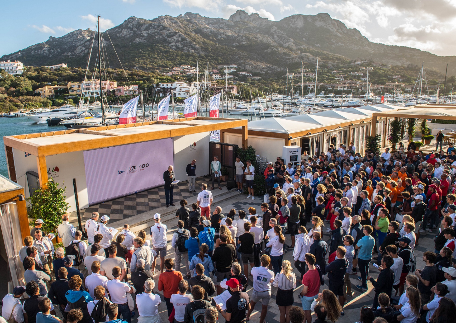 A record fleet of 171 teams is ready for the Audi J/70 World Championship - News - Yacht Club Costa Smeralda