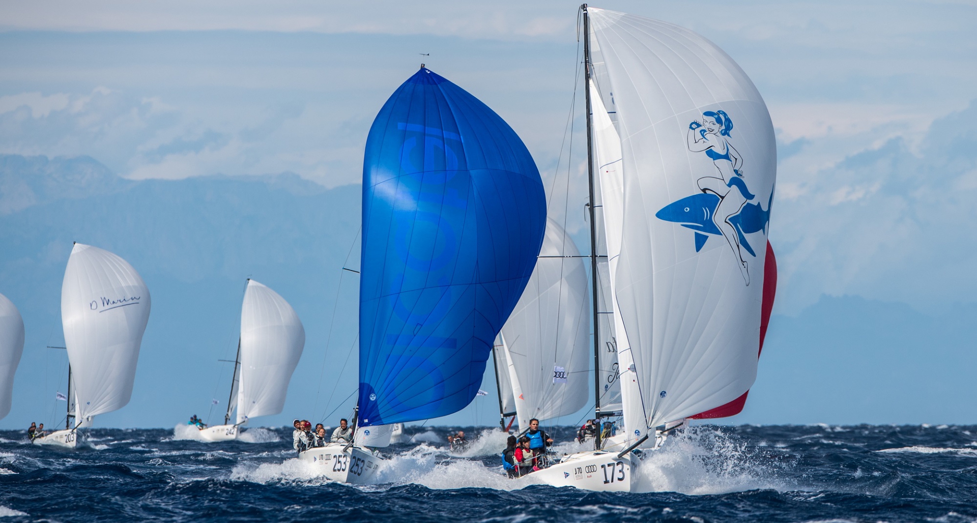 Gli americani di Relative Obscurity vincono l'Audi J/70 World Championship - News - Yacht Club Costa Smeralda