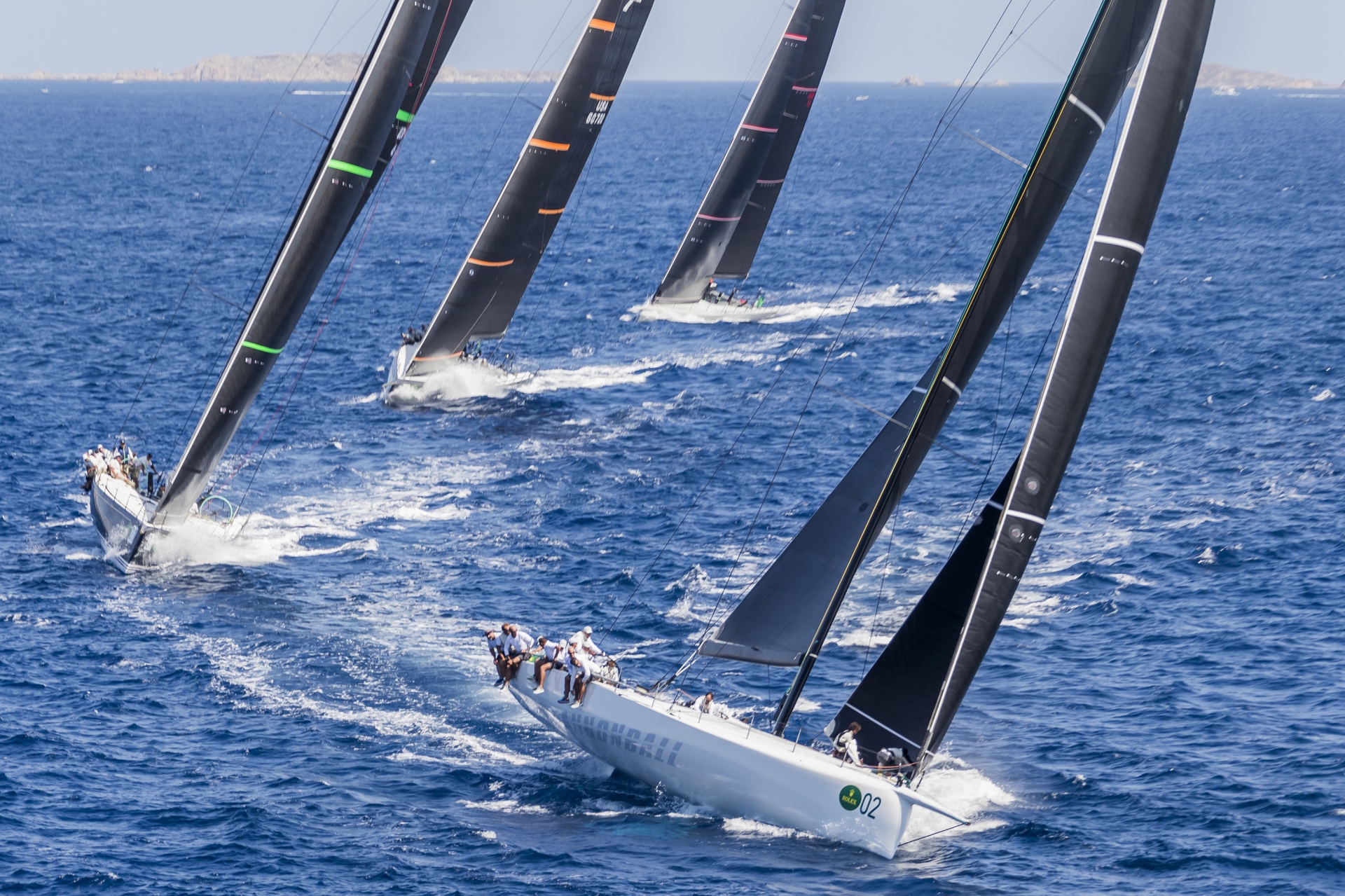 Maxi Yacht Rolex Cup: top conditions and close competition make the day - NEWS - Yacht Club Costa Smeralda