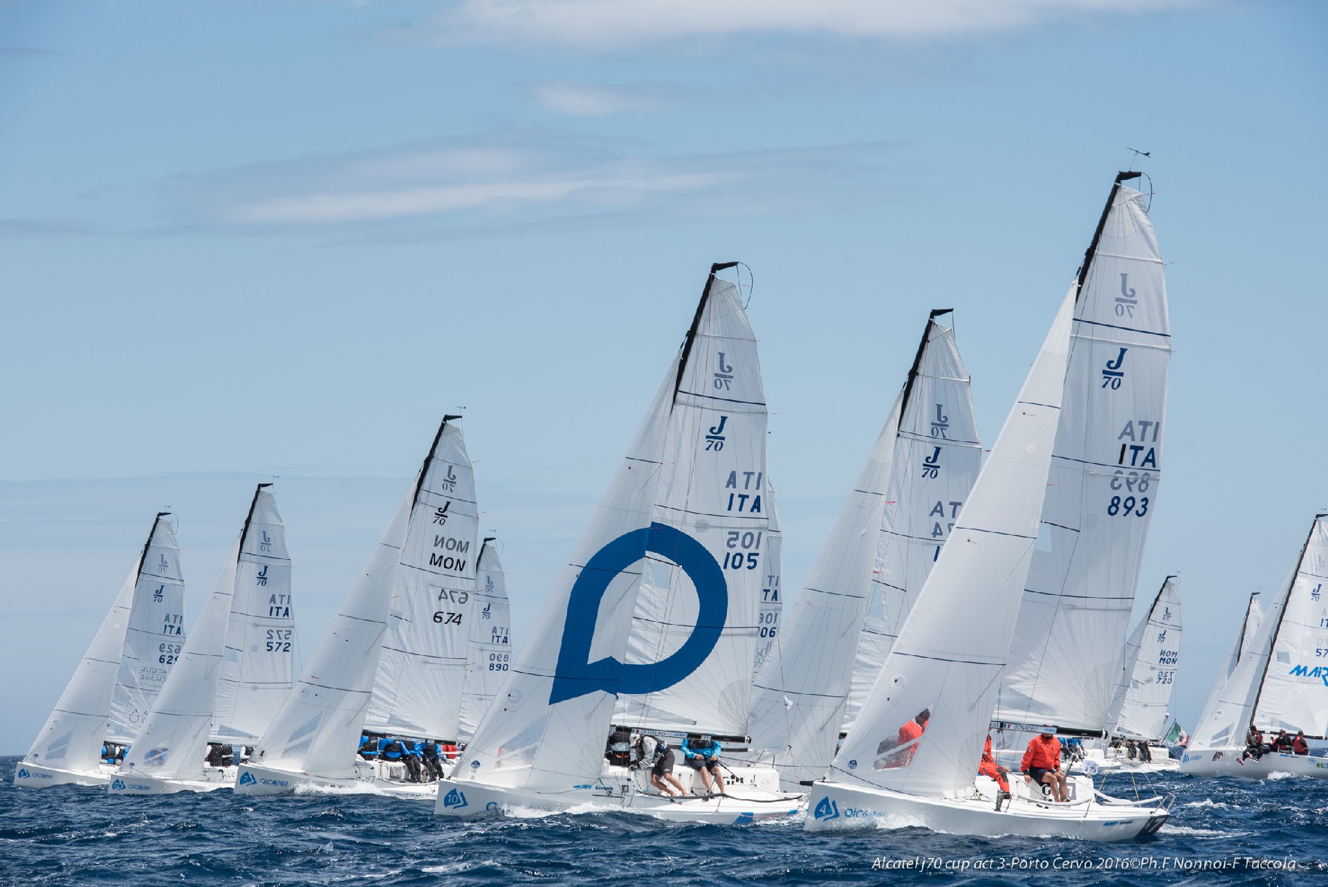 Alcatel J/70 Cup - Il primo giorno - NEWS - Yacht Club Costa Smeralda