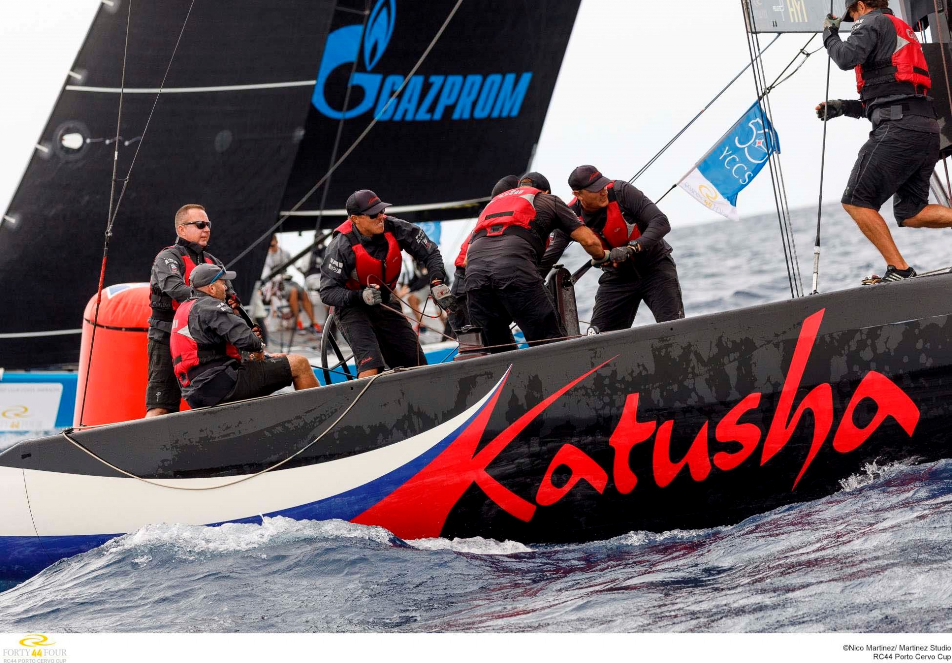  RC44 Porto Cervo Cup: Katusha si porta al comando - News - Yacht Club Costa Smeralda