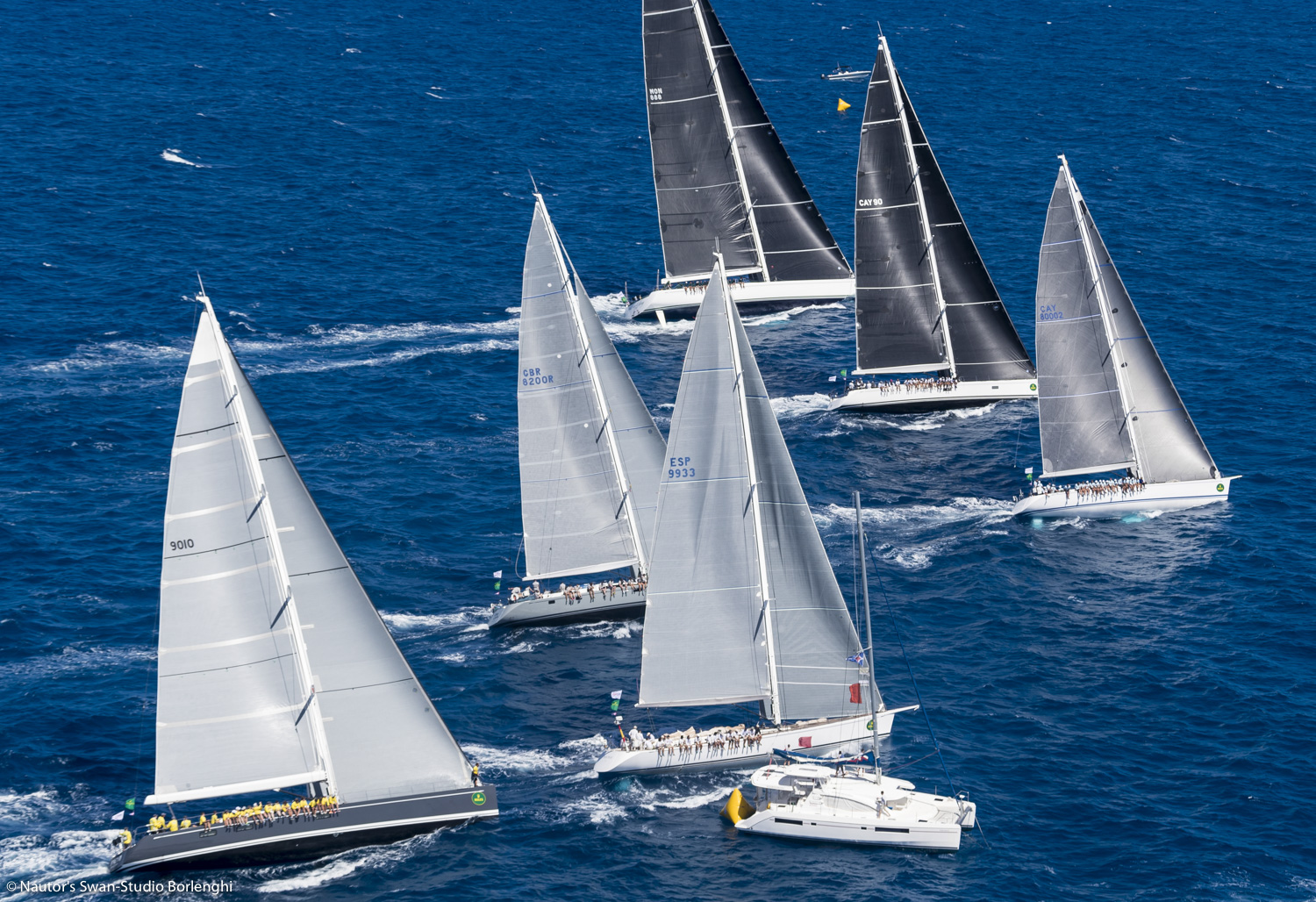 Rolex Swan Cup Caribbean - Freya and Cuordileone enjoy perfect start. - News - Yacht Club Costa Smeralda