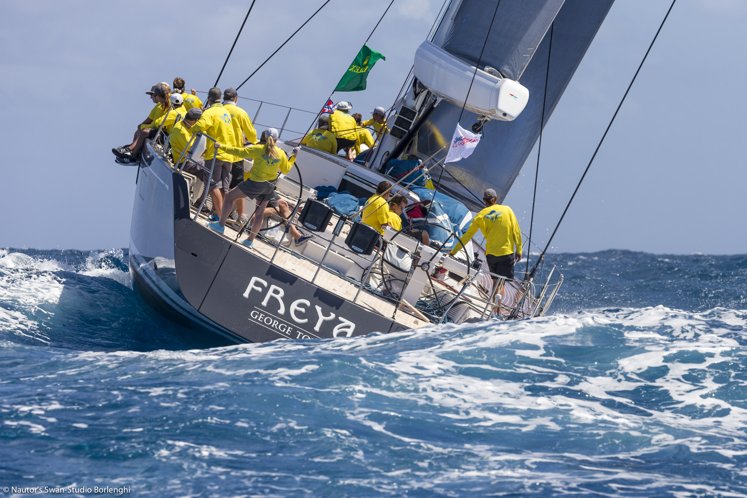 Rolex Swan Cup Caribbean - Freya and Cuordileone hang tight - News - Yacht Club Costa Smeralda