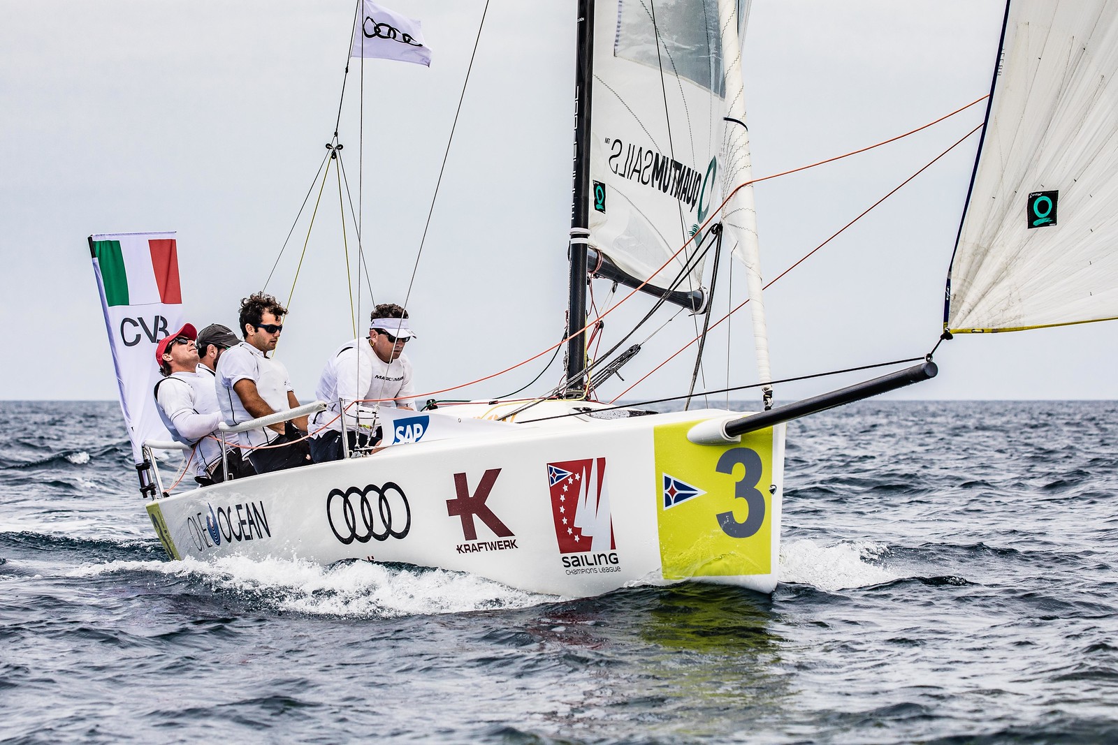 Il Circolo della Vela Bari si porta al comando della Audi SAILING Champions League - News - Yacht Club Costa Smeralda