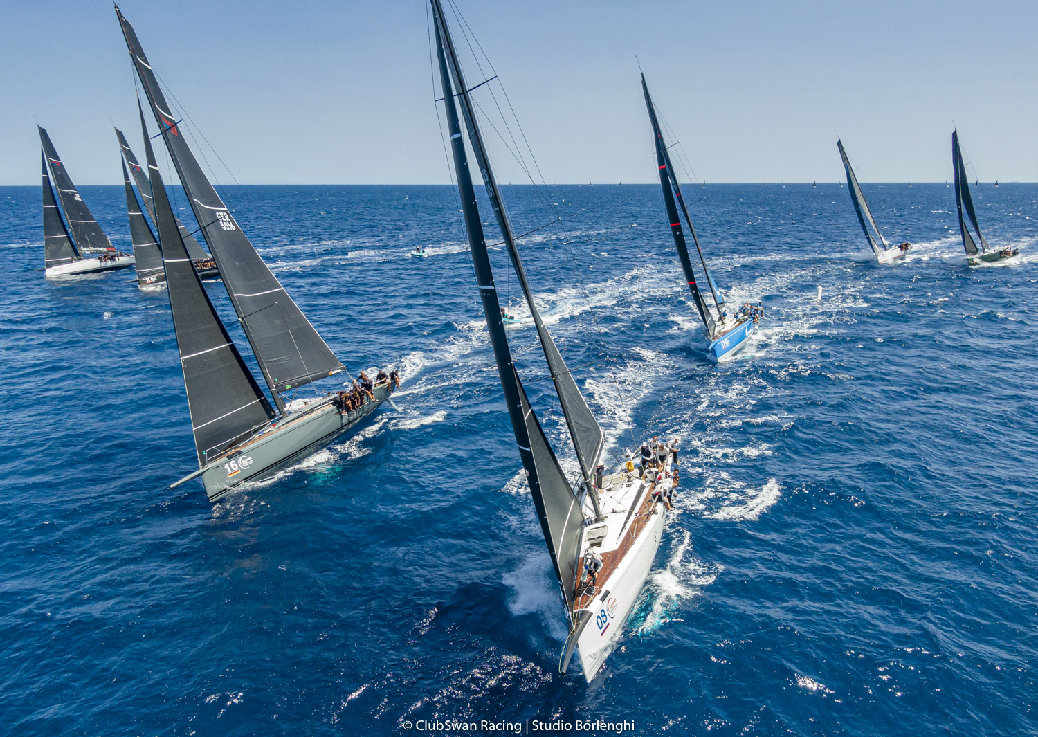  Swan Sardinia Challenge, odds are open going in to the final day - Press Release - Yacht Club Costa Smeralda