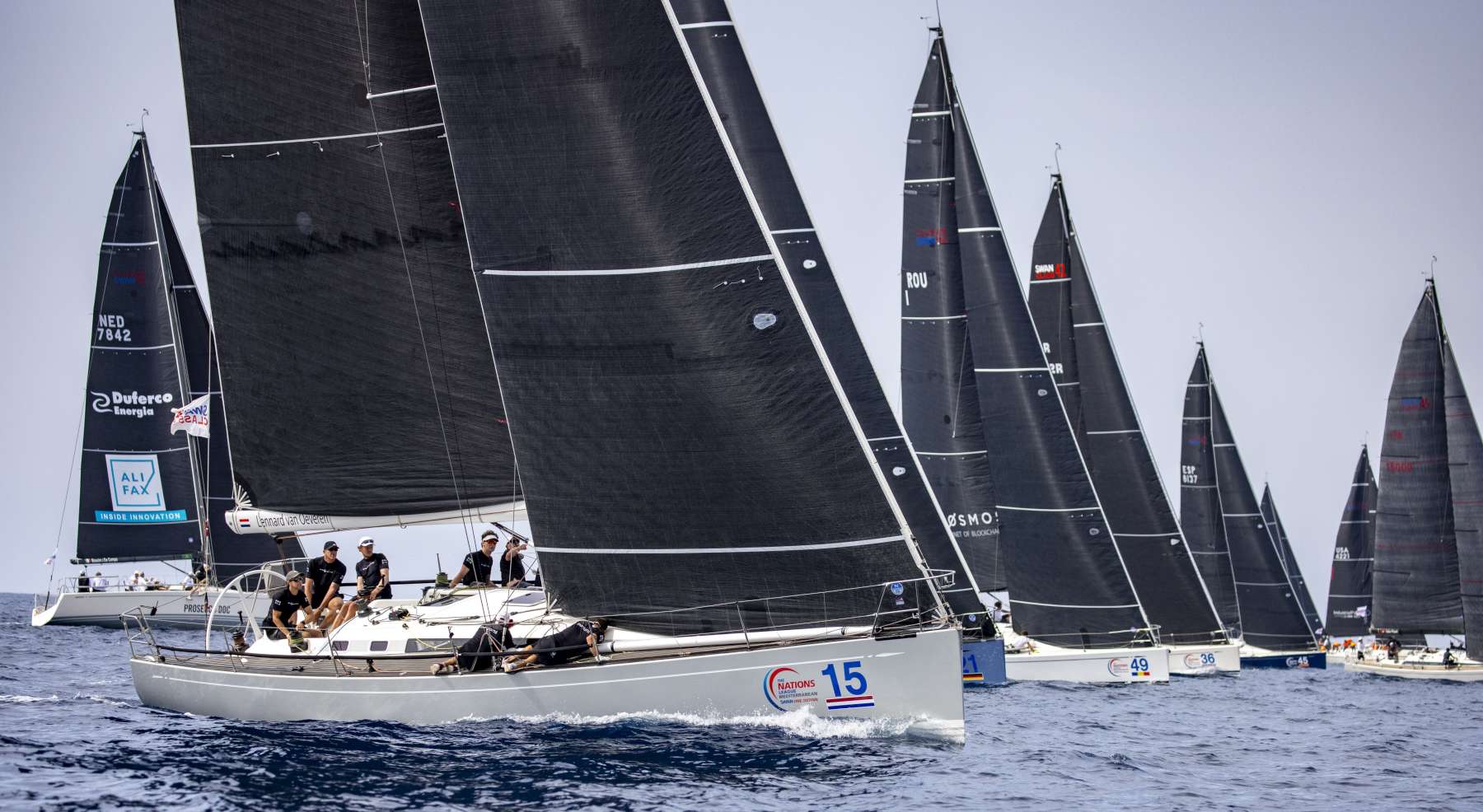 Swan Sardinia Challenge, prima giornata di regata nelle acque di Porto Cervo - News - Yacht Club Costa Smeralda