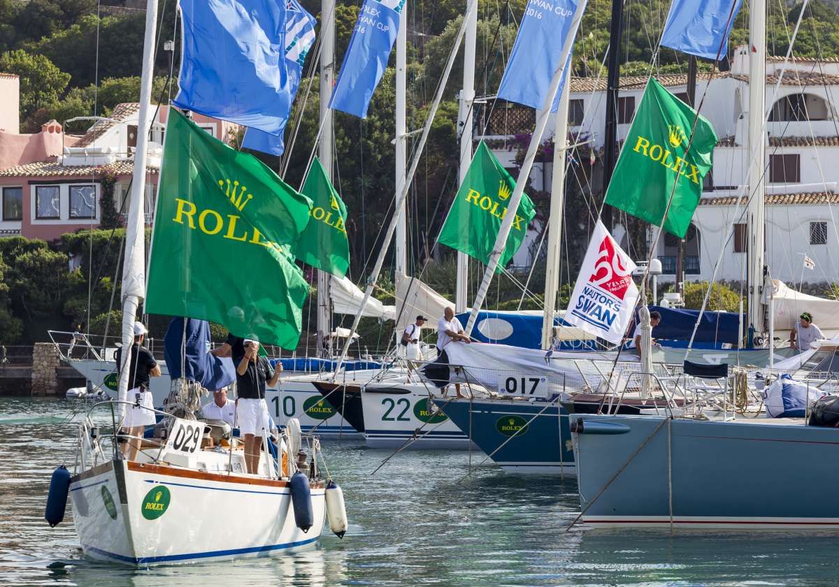 Largest ever fleet celebrates 50 years of Swan - News - Yacht Club Costa Smeralda