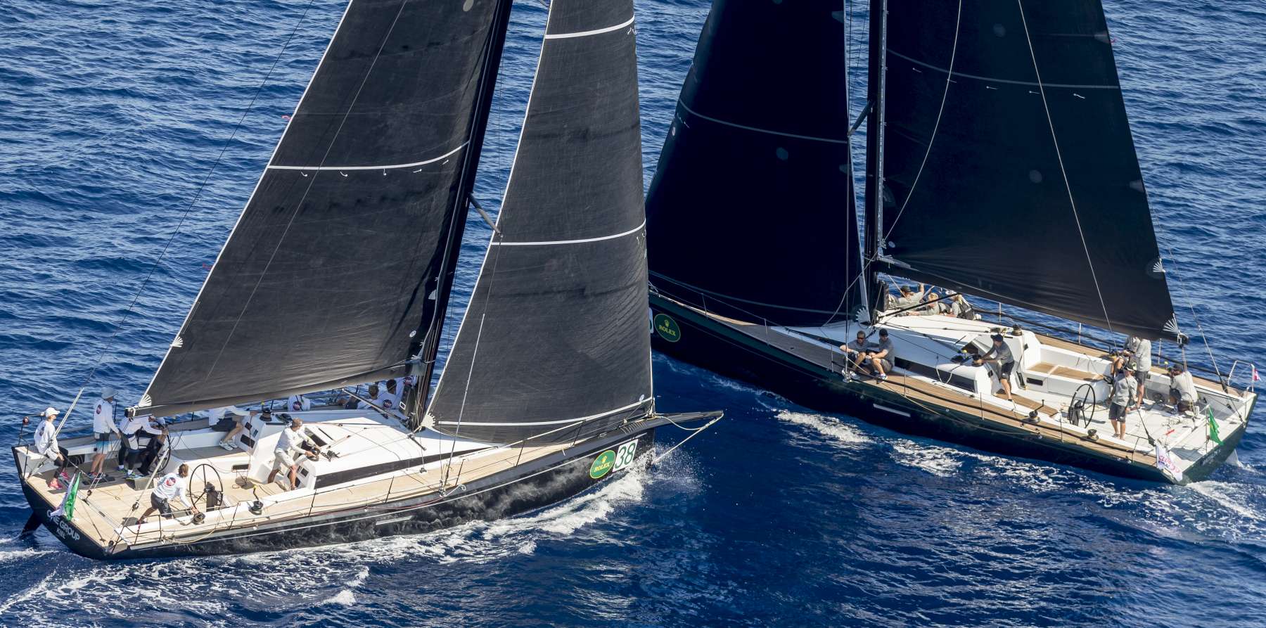 Light wind doesn't stop Rolex Swan Cup fleet - News - Yacht Club Costa Smeralda