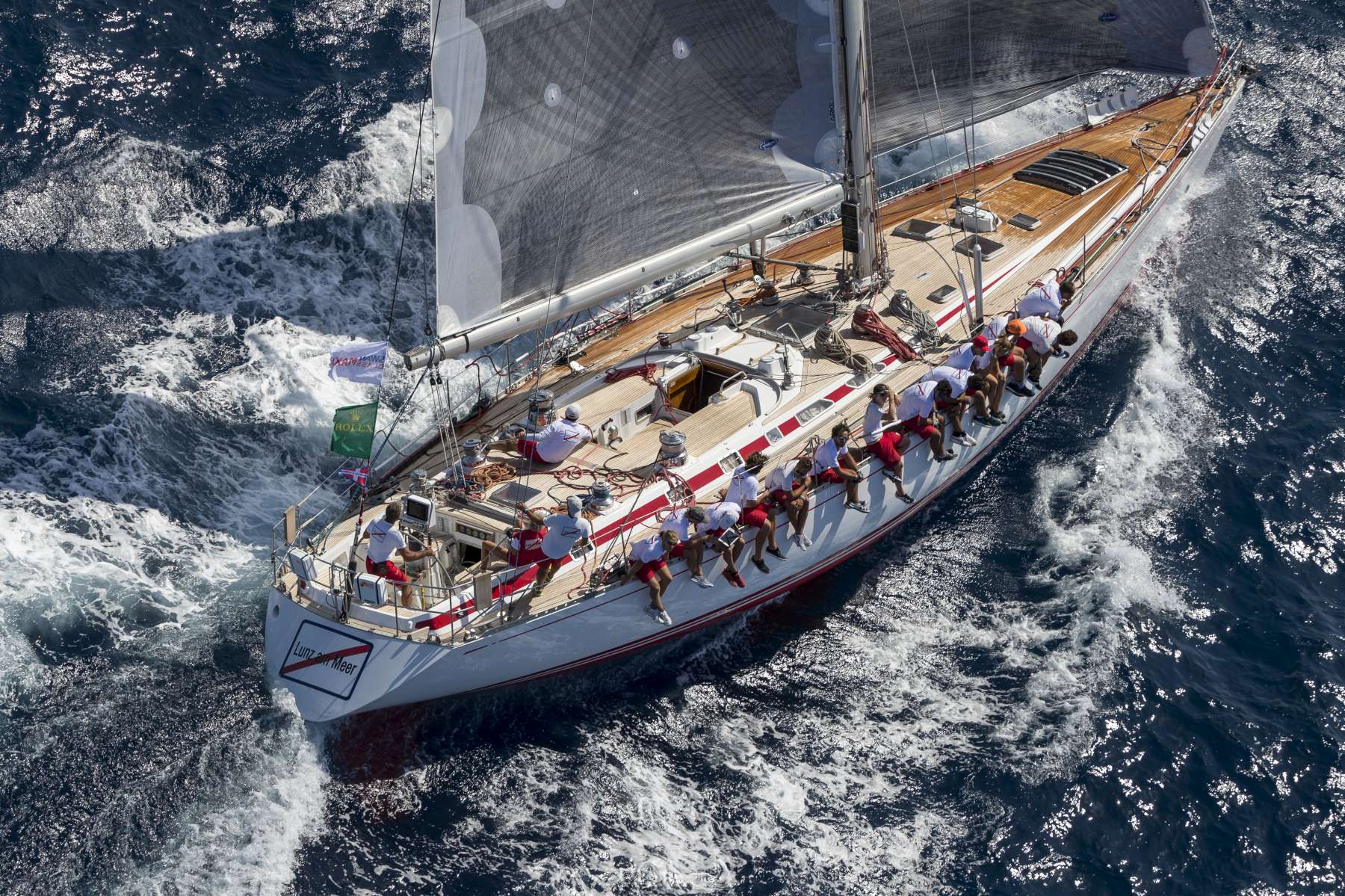 Ideal conditions for fleet at 20th Rolex Swan Cup - News - Yacht Club Costa Smeralda