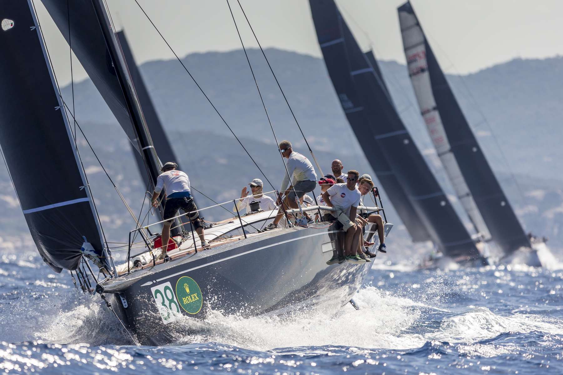 La Flotta della Rolex Swan Cup impegnata oggi nella Islands Long Race - Comunicati Stampa - Yacht Club Costa Smeralda